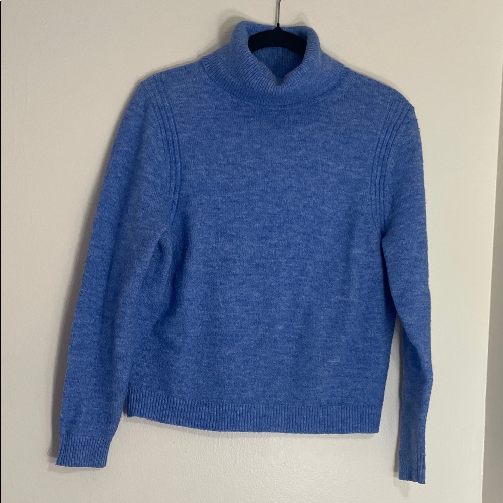 A New Day Women’s Turtleneck Sweater in Blue